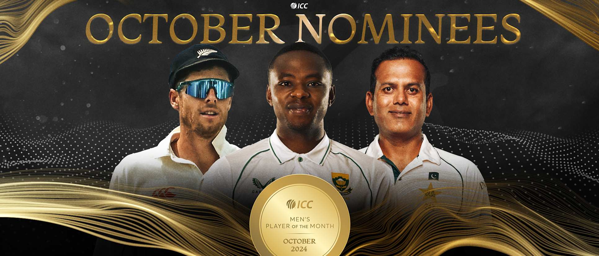 Rabada along with two others nominated for ICC POTM